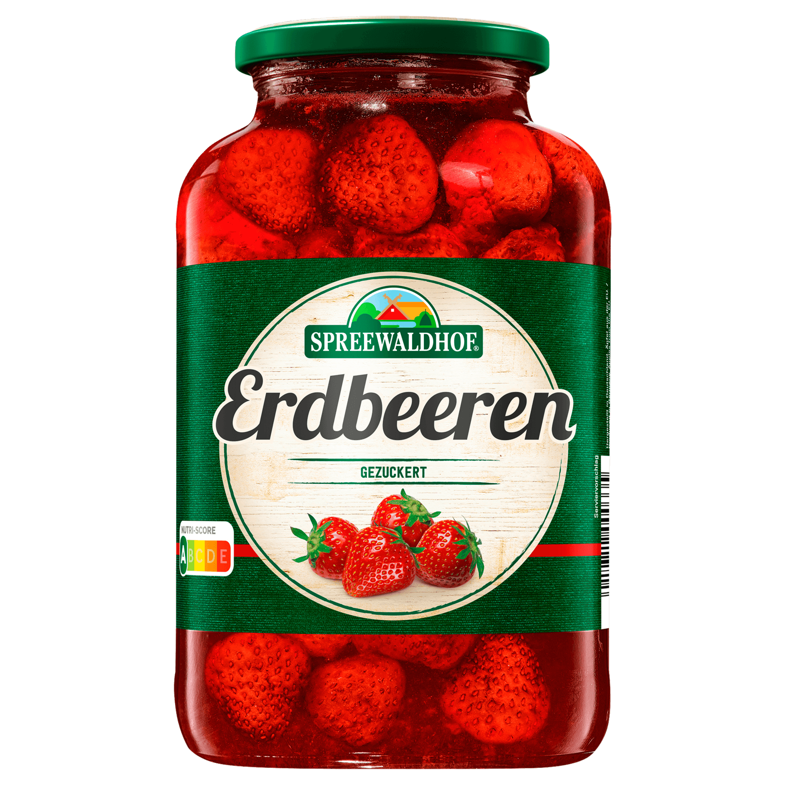 Spreewaldhof Erdbeeren gezuckert 720ml bei REWE online bestellen!