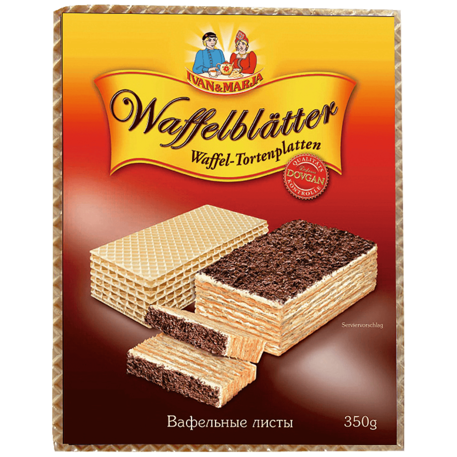 Dovgan Waffelblätter 350g bei REWE online bestellen!