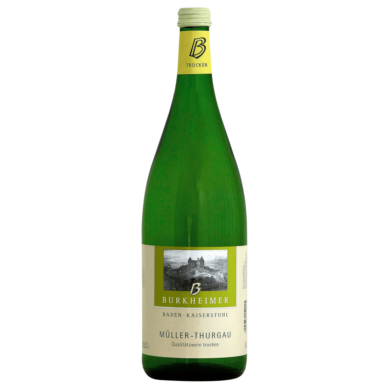 bestellen! online Weißwein trocken bei Burkheimer REWE 1l QbA Müller-Thurgau