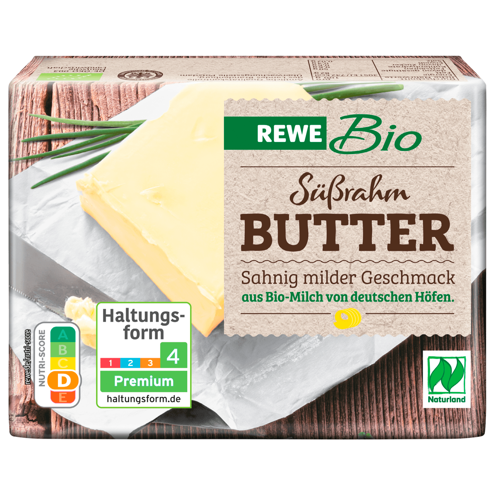 REWE Bio Süßrahmbutter 250g