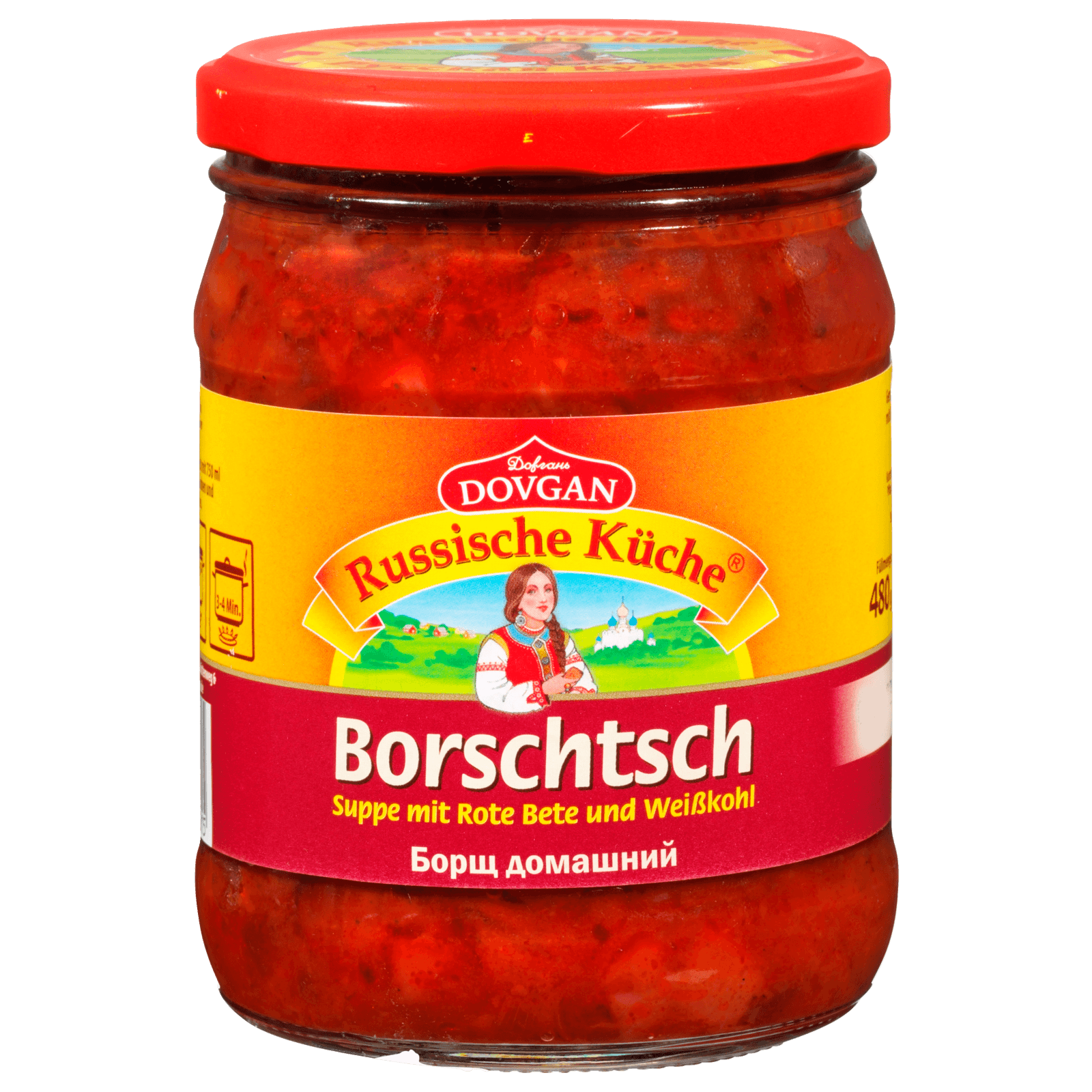 Dovgan Gemüseeintopf Borschtsch 480g