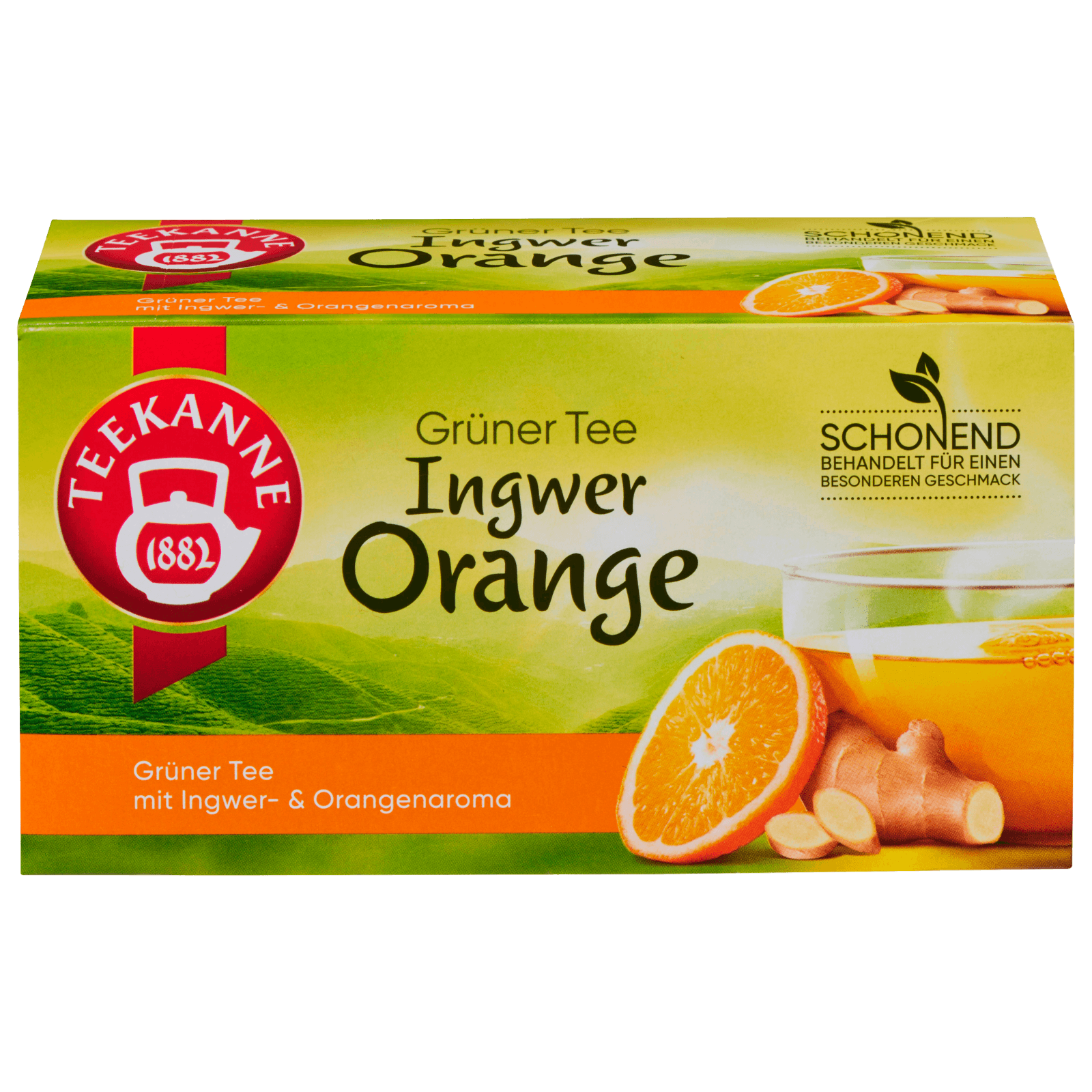 Teekanne Grüner Tee Ingwer-Orange 35g, 20 Beutel bei REWE online bestellen!