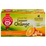 Teekanne Grüner Tee Ingwer-Orange 35g, 20 Beutel