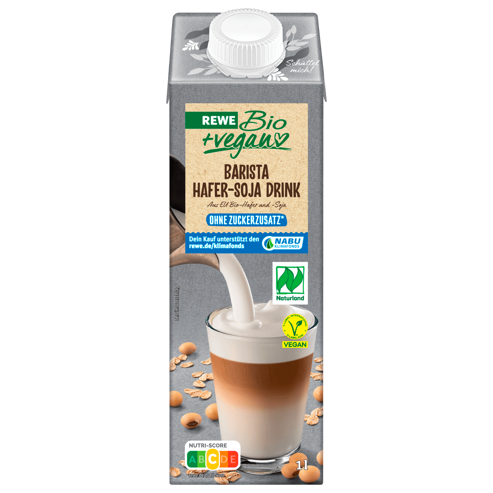 REWE Bio Hafer-Soja Drink 1l bei REWE online bestellen!