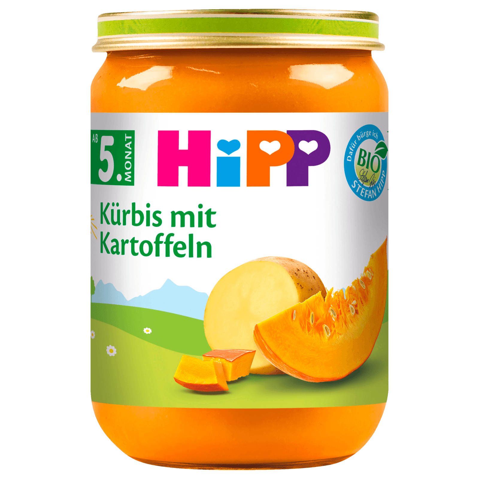 Hipp Bio Kürbis mit Kartoffeln 190g