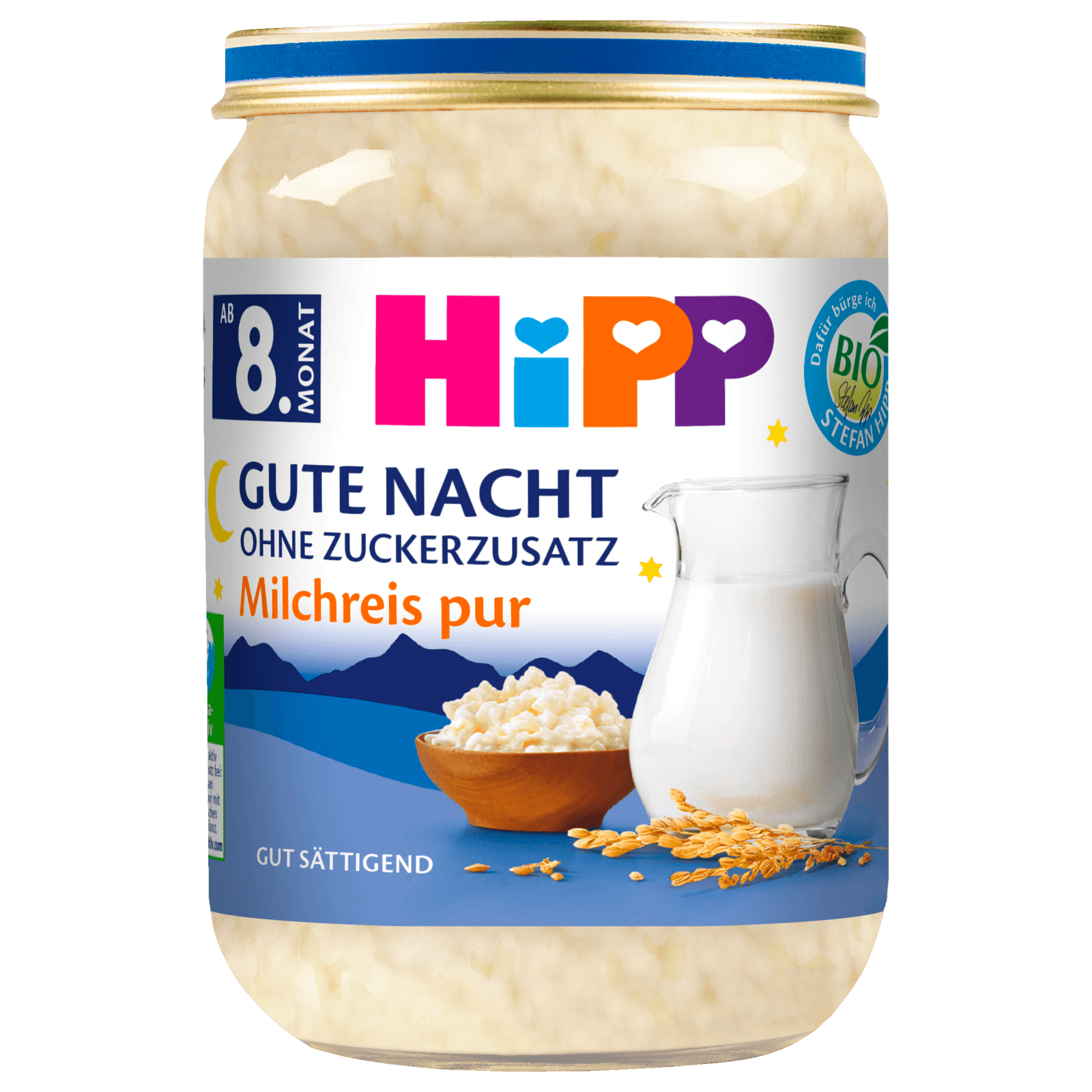 Hipp Gute Nacht Bio Milchreis pur 190g