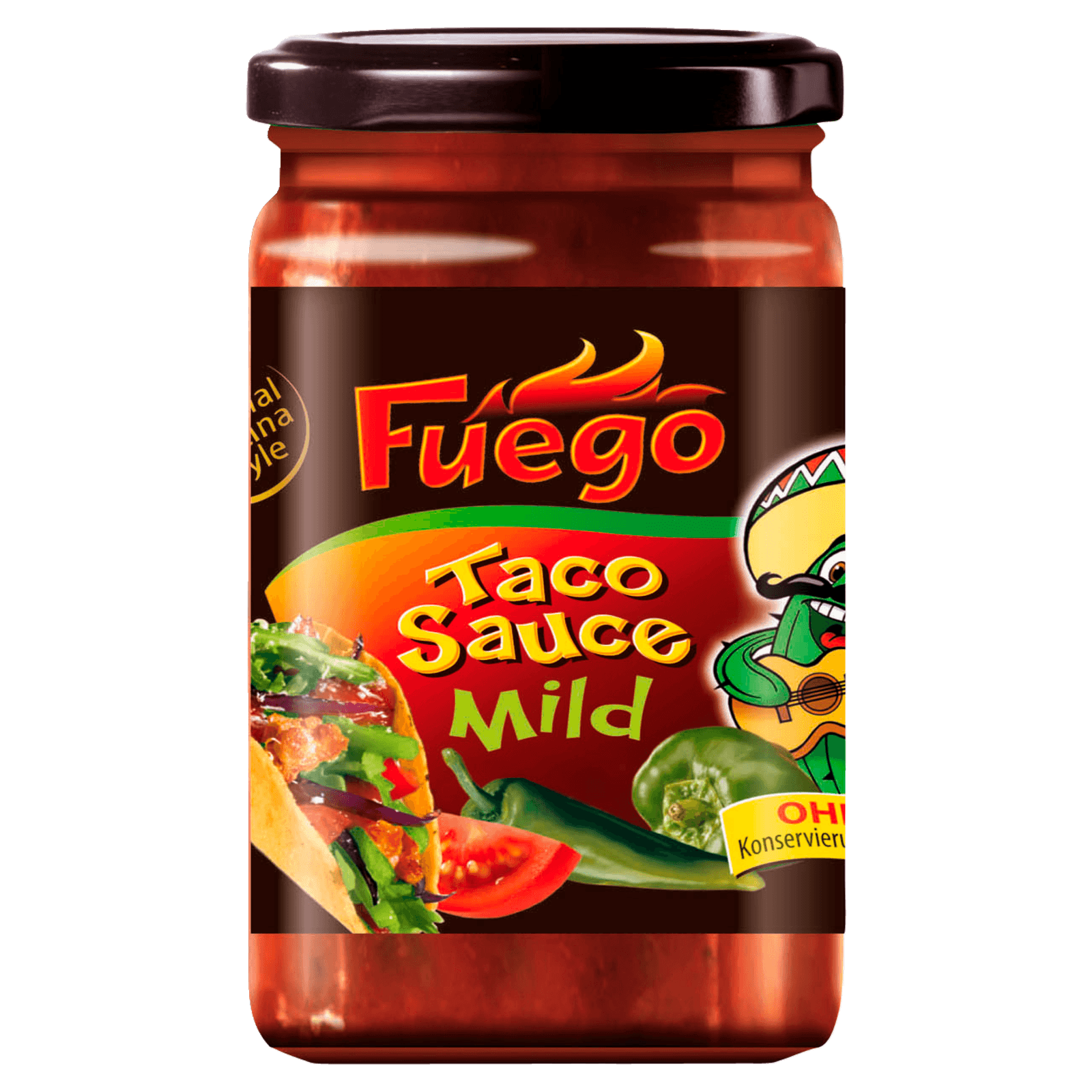 Fuego Taco Sauce Mild 200ml bei REWE online bestellen!