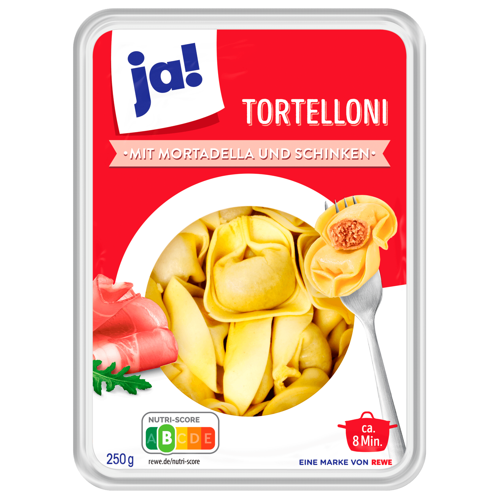 ja! Tortelloni Prosciutto 250g