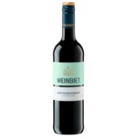 Weinbiet Rotwein Spätburgunder QbA halbtrocken 0,75l