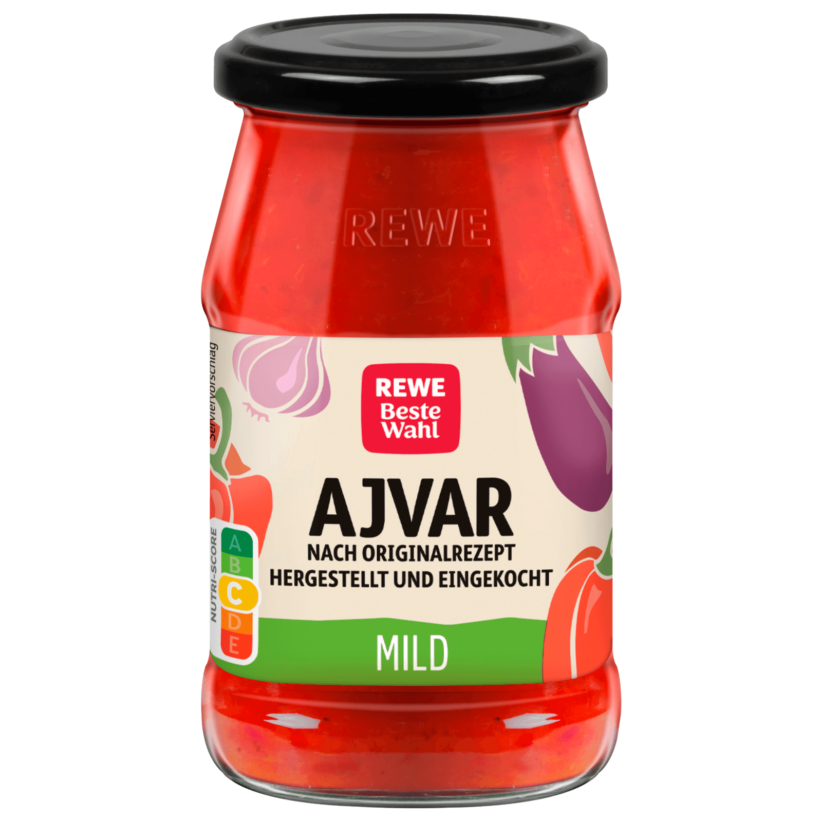 REWE Beste Wahl Ajvar mild 195g