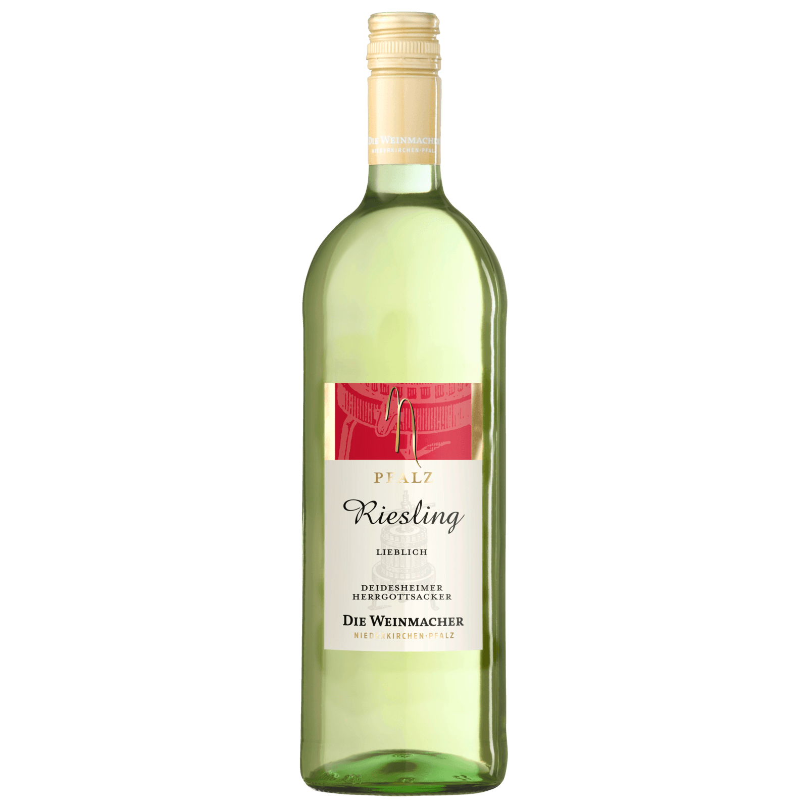 Die Weinmacher Weißwein Riesling QbA lieblich 1l bei REWE online bestellen!