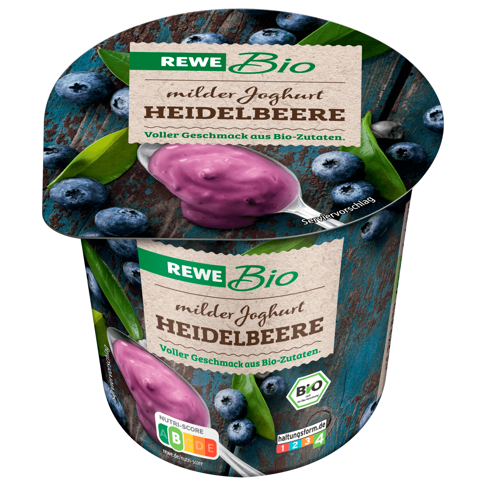 REWE Bio Joghurt mild Heidelbeere 150g