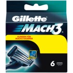 Gillette Klingen Mach3 6 Stück