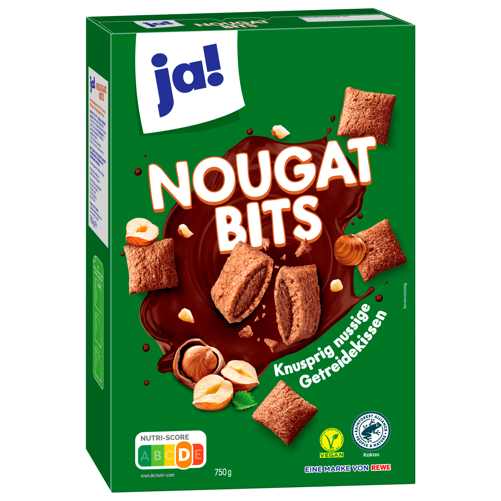 ja! Nougat-Bits 750g