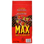 Max Grill & Barbecue Holzkohlen 2,5kg