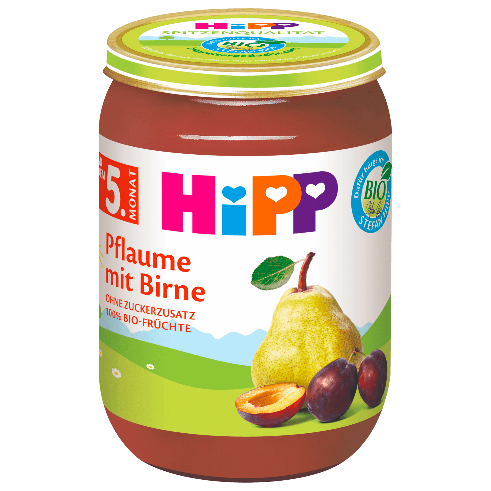 Hipp Bio Pflaume mit Birne 190g