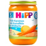 Hipp Bio Früh-Karotten mit Kartoffeln & Lachs 190g