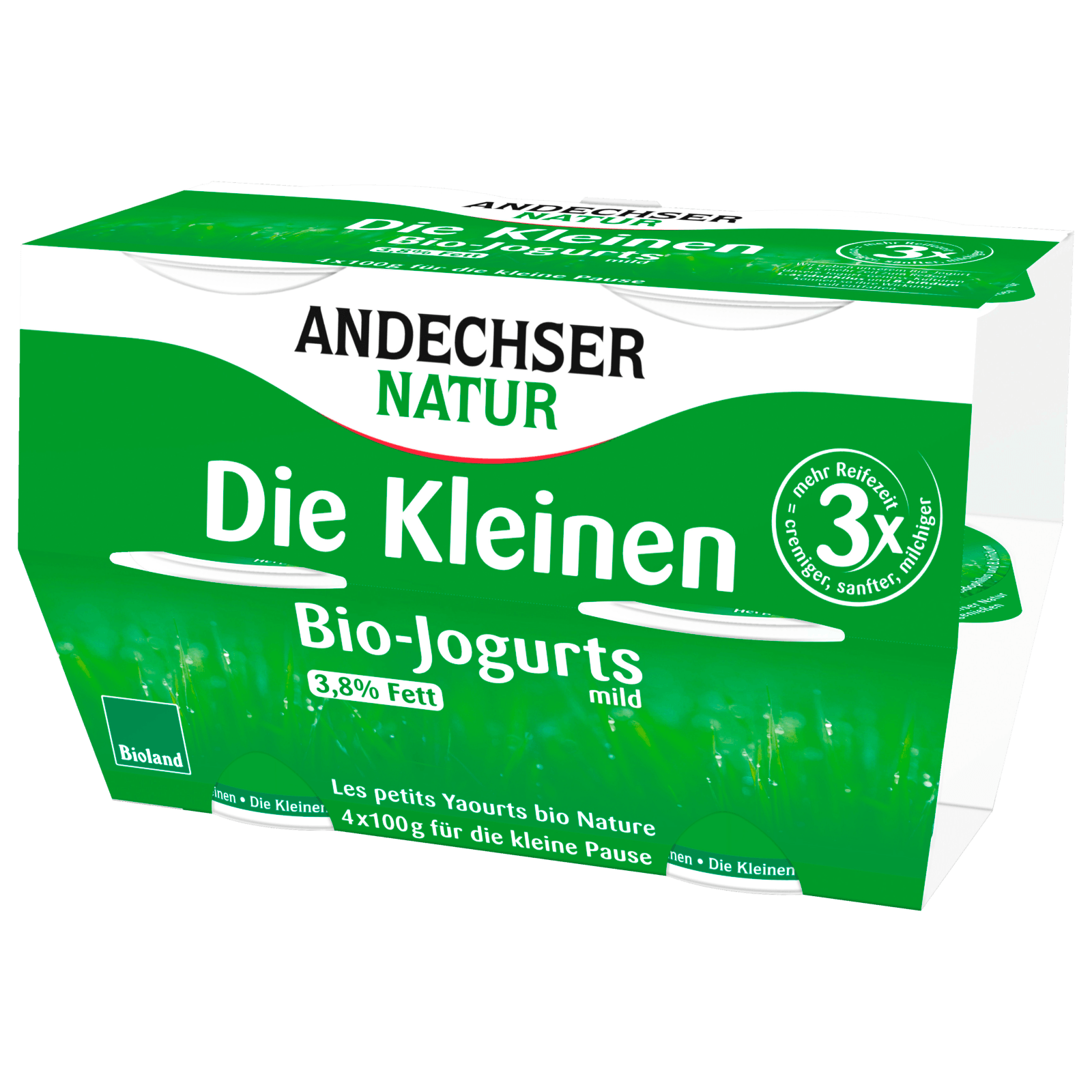 Andechser Natur Bio-Jogurt Natur 4x100g