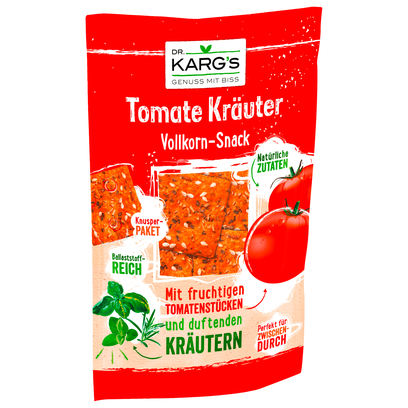 Dr. Karg&amp;#39;s Vollkorn-Snack Tomate Kräuter 110g bei REWE online bestellen!