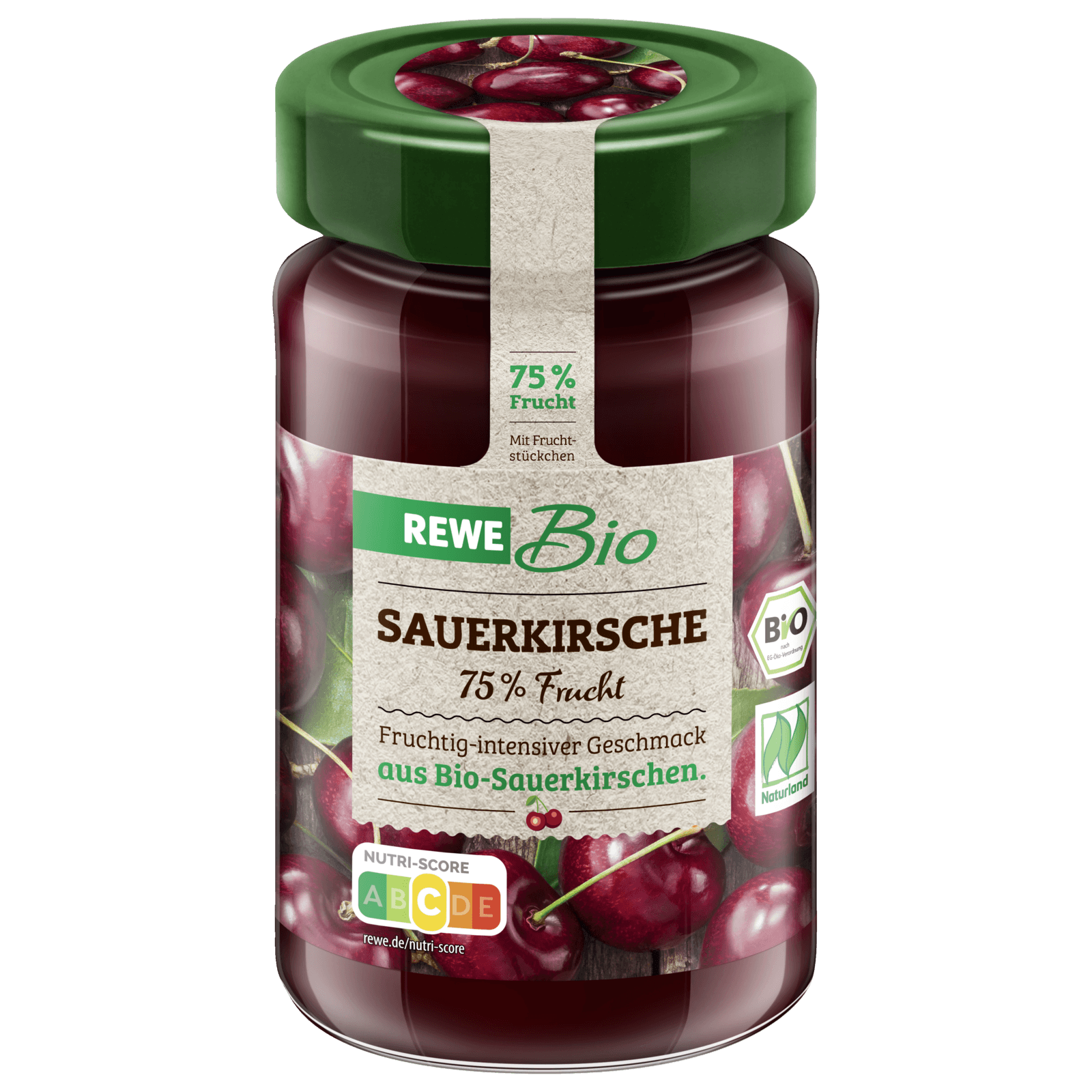 REWE Bio Fruchtaufstrich Sauerkirsche 250g