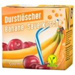 Durstlöscher Banane-Sauerkirsche 0,5l