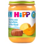 Hipp Kürbis mit Kartoffeln & Bio-Rind 190g