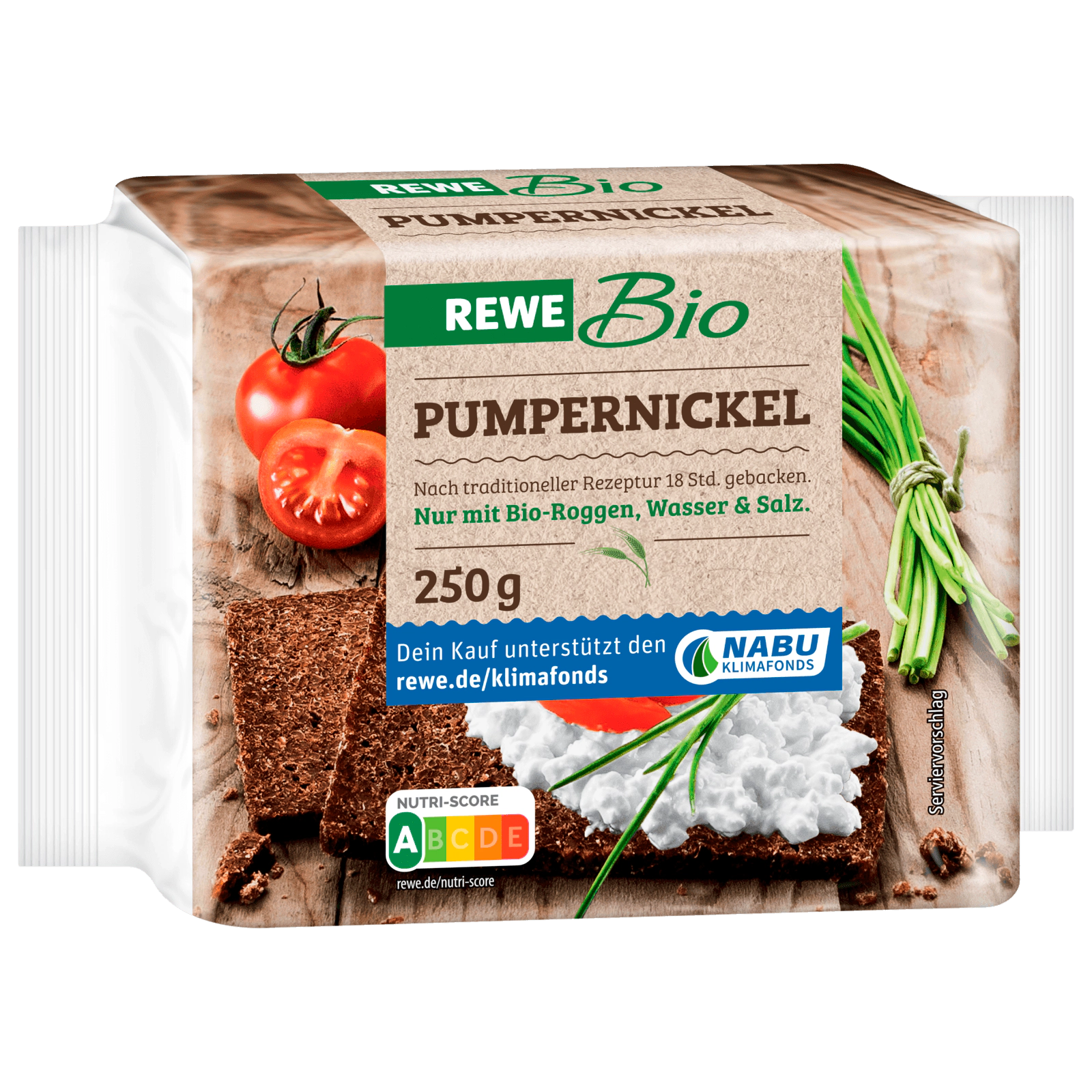 REWE Bio Pumpernickel 250g