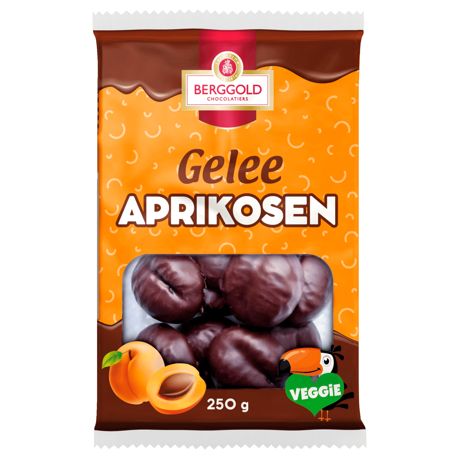 Berggold Gelee Aprikosen vegetarisch 250g bei REWE online bestellen!