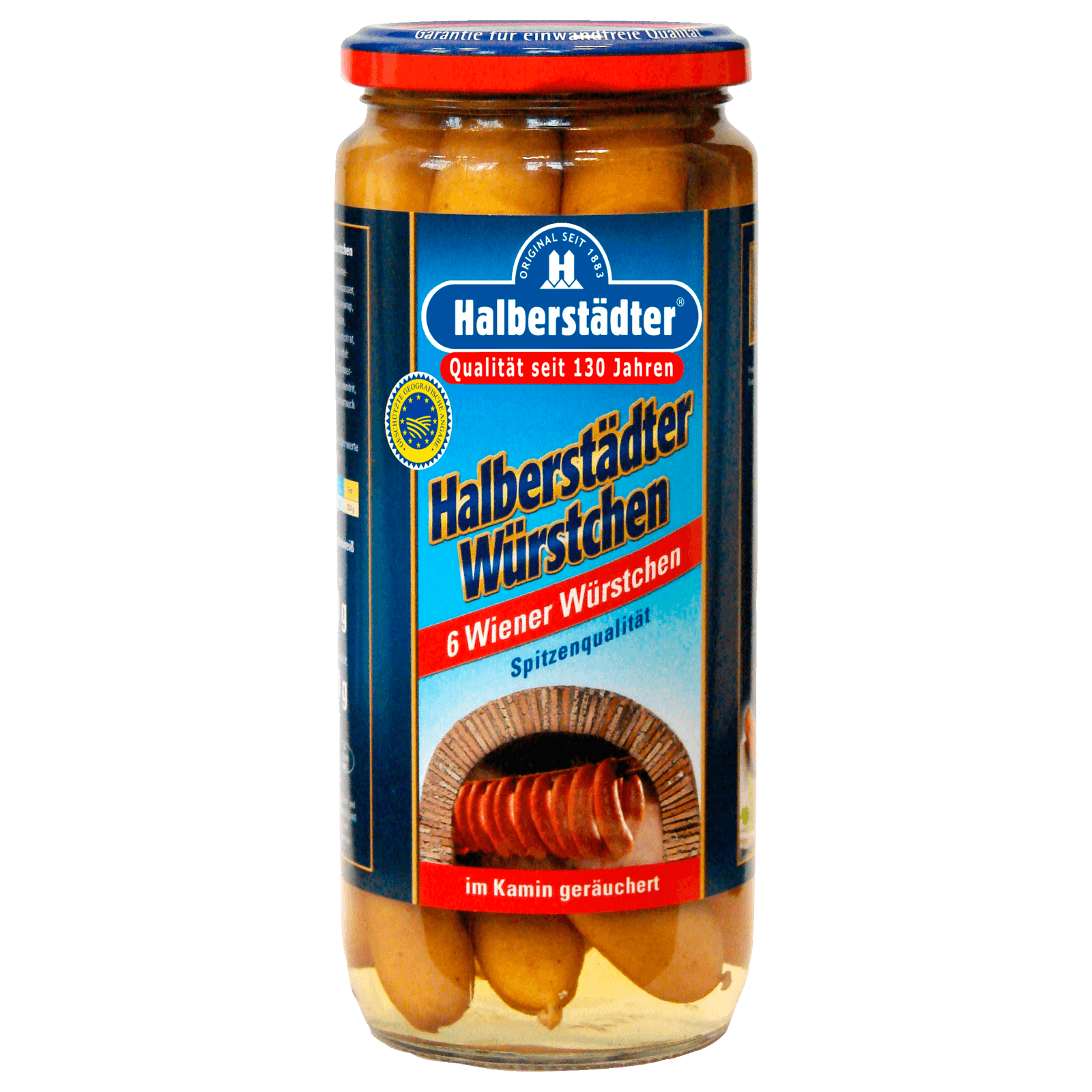 Halberstädter WienerWürstchen im zarten Saitling 250g, 6