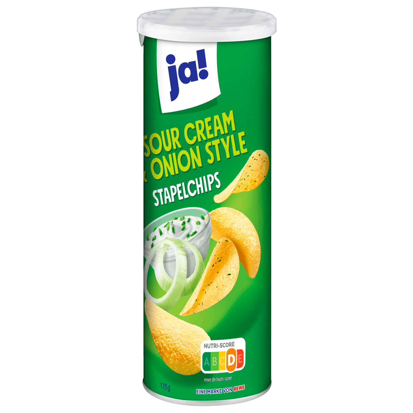 ja! Stapelchips Sour Cream & Onion 175g