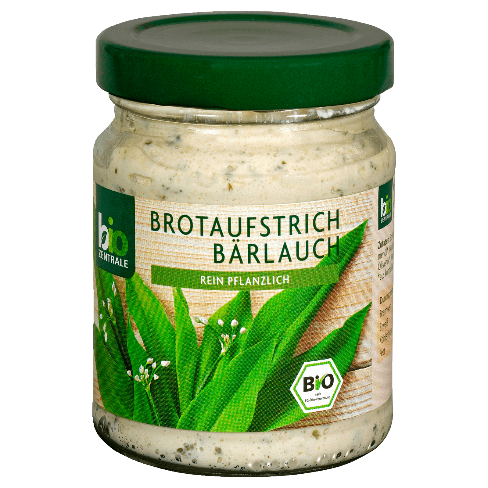 Biozentrale Bio Brotaufstrich Bärlauch 125g