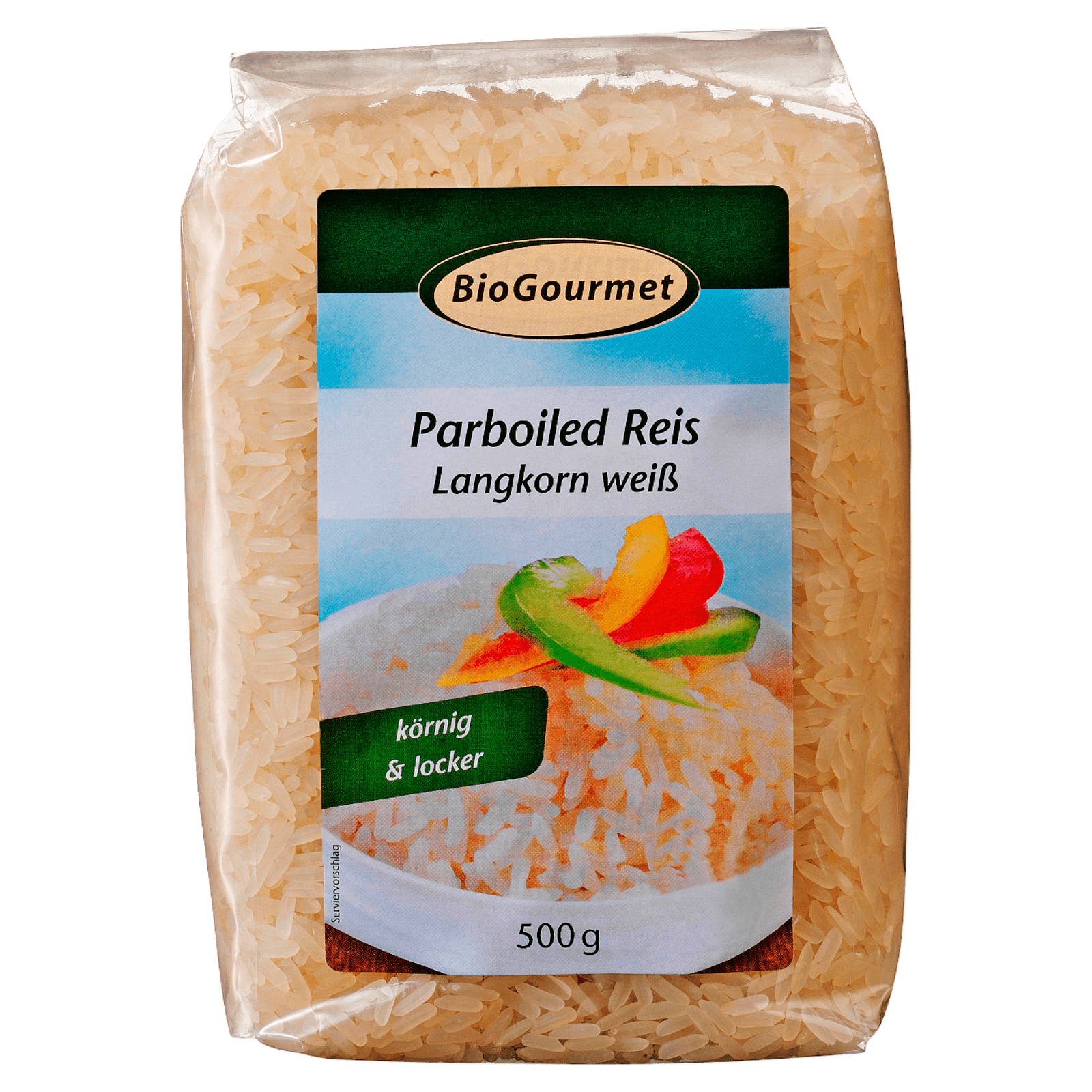 BioGourmet Bio Parboiled Reis 500g  für 3.09 EUR