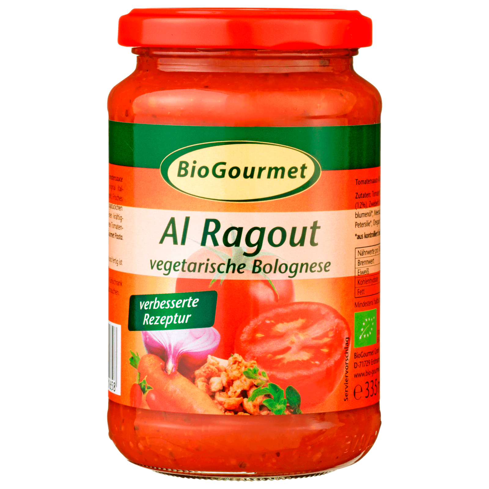 BioGourmet Bio Tomatensauce Al Ragout 350g  für 3.29 EUR