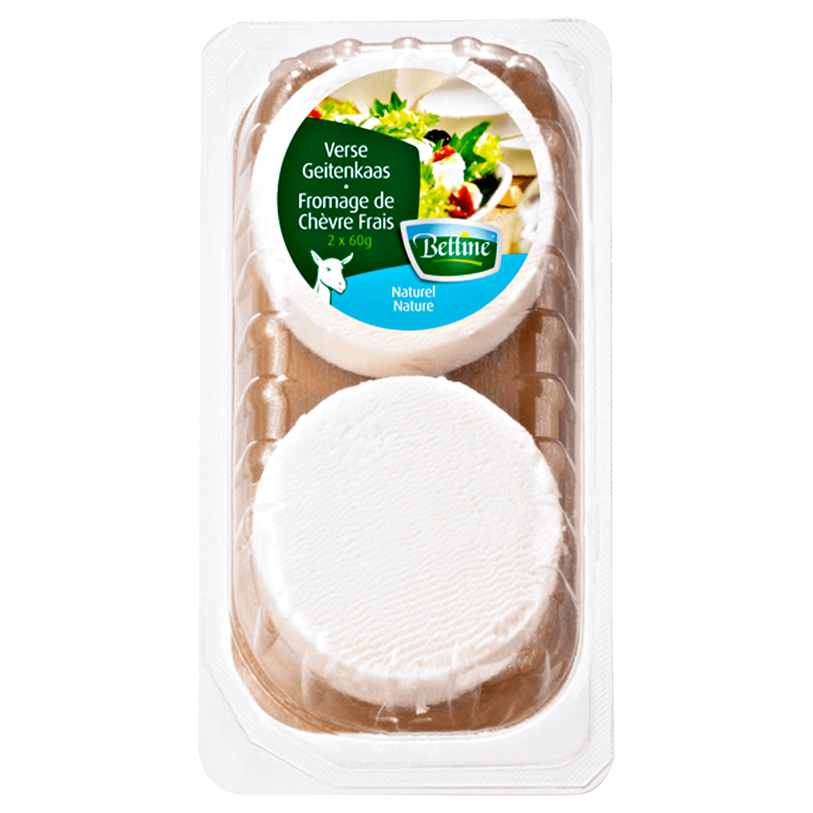 Bettine Ziegenfrischkäse Natur 2x60g