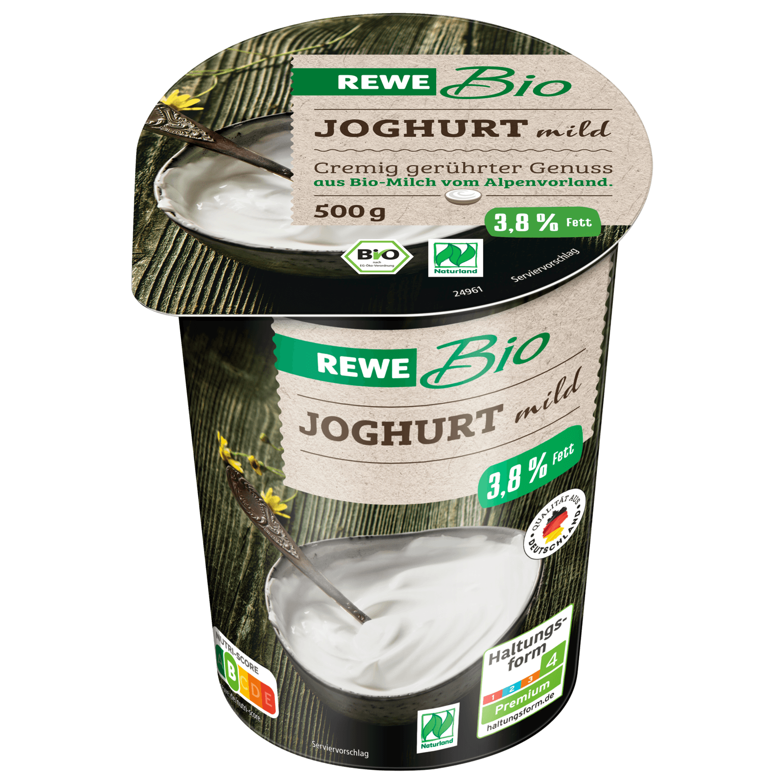 REWE Bio Joghurt mild 500g