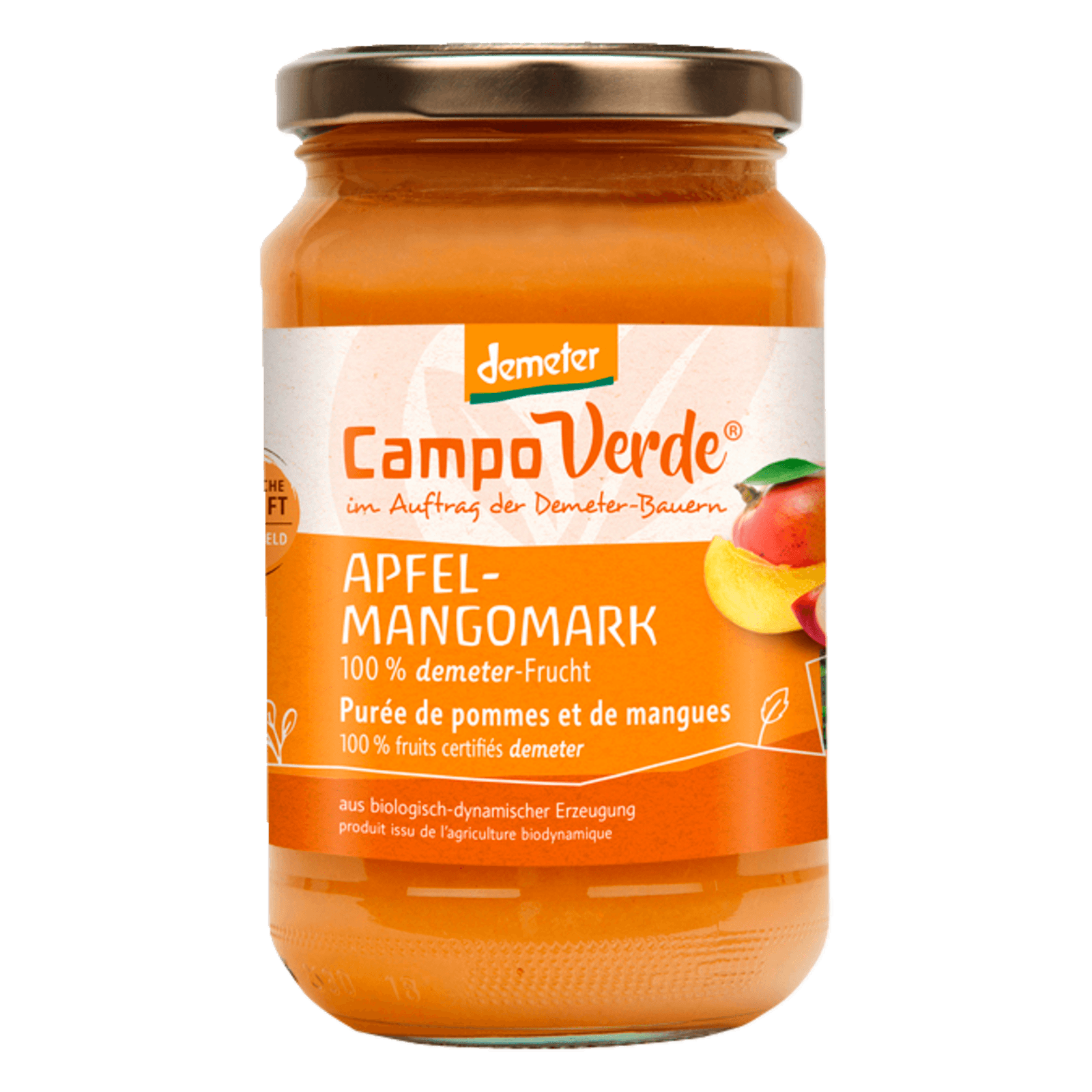 Campo Verde Bio Demeter Apfel-Mangomark 360g