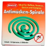 Braeco Antimücken-Spirale 10 Stück