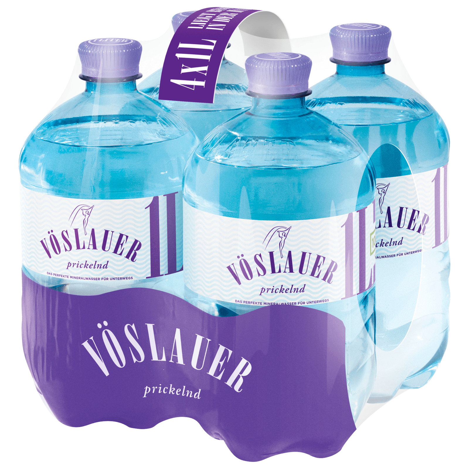 Vöslauer Mineralwasser Prickelnd 4x1l  für 3.16 EUR