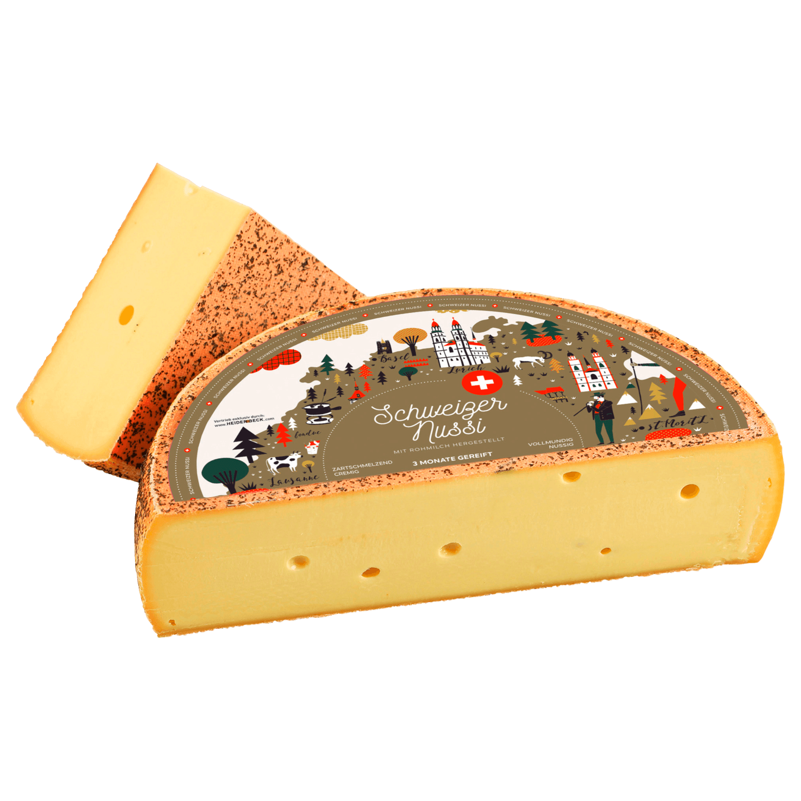 Schweizer Nussi Käse  für 4.59 EUR