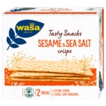Wasa Knäckebrot Tasty Snacks Sesame & Sea Salt Crisps 190g