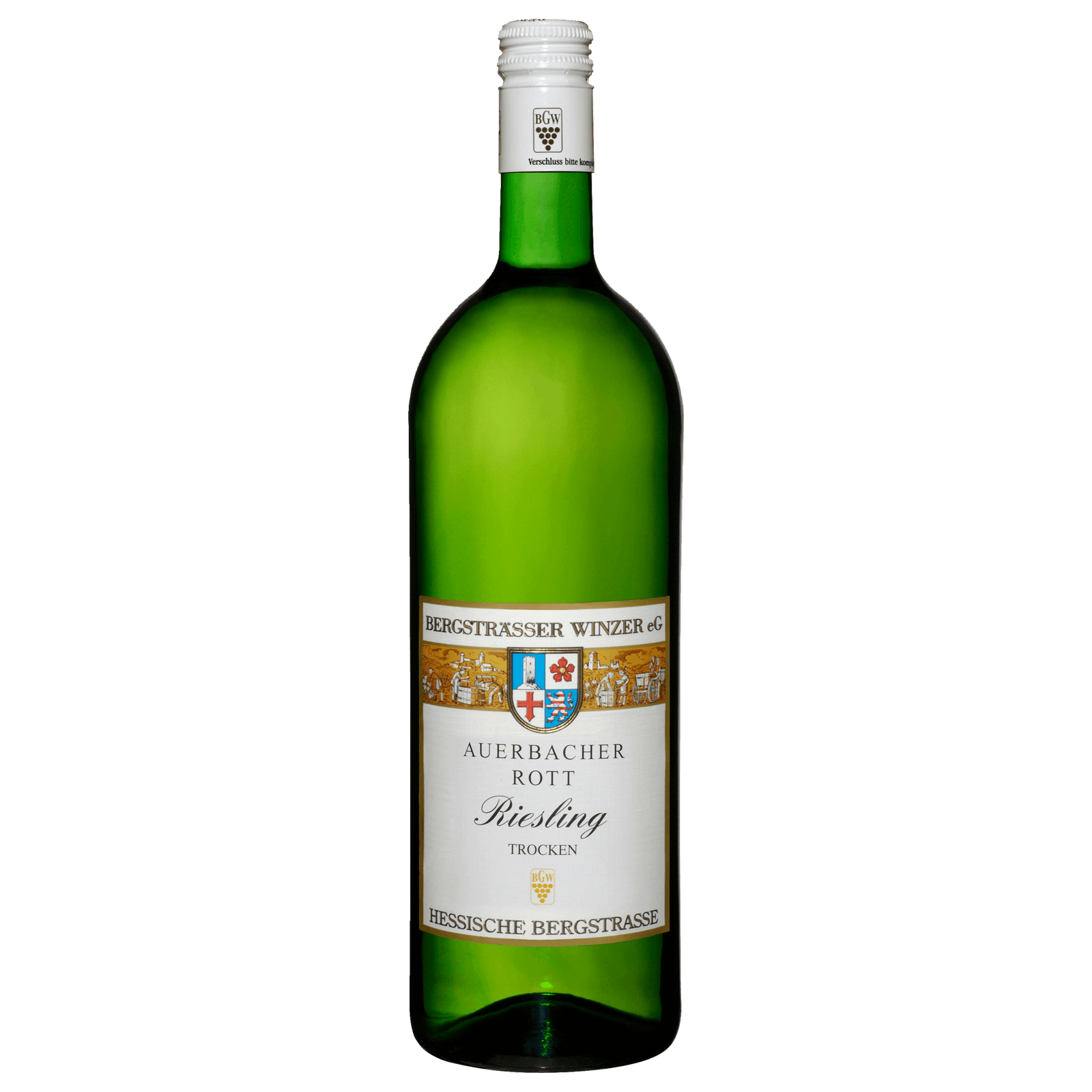 Auerbacher Rott Weißwein Riesling trocken 1l  für 5.49 EUR