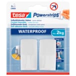 Tesa Powerstips Haken Waterproof weiß 2 Stück
