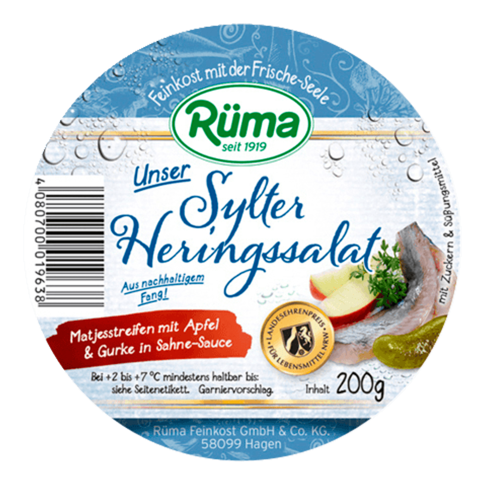 Rüma Unser Sylster Heringssalat 200g  für 2.39 EUR