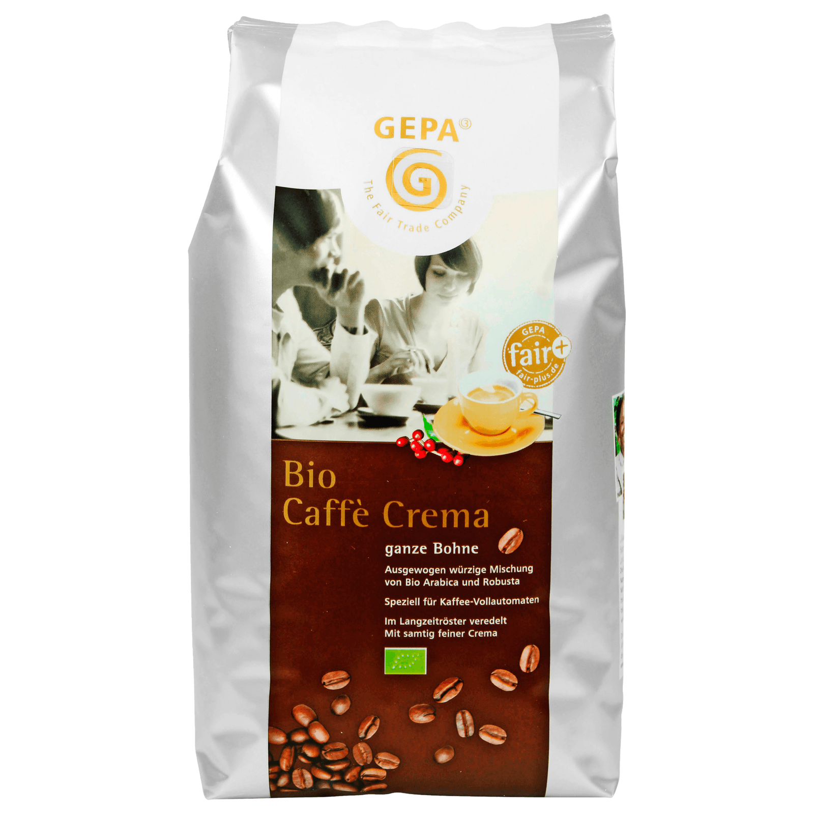 Gepa Bio Kaffee Crema ganze Bohne 1kg bei REWE online ...