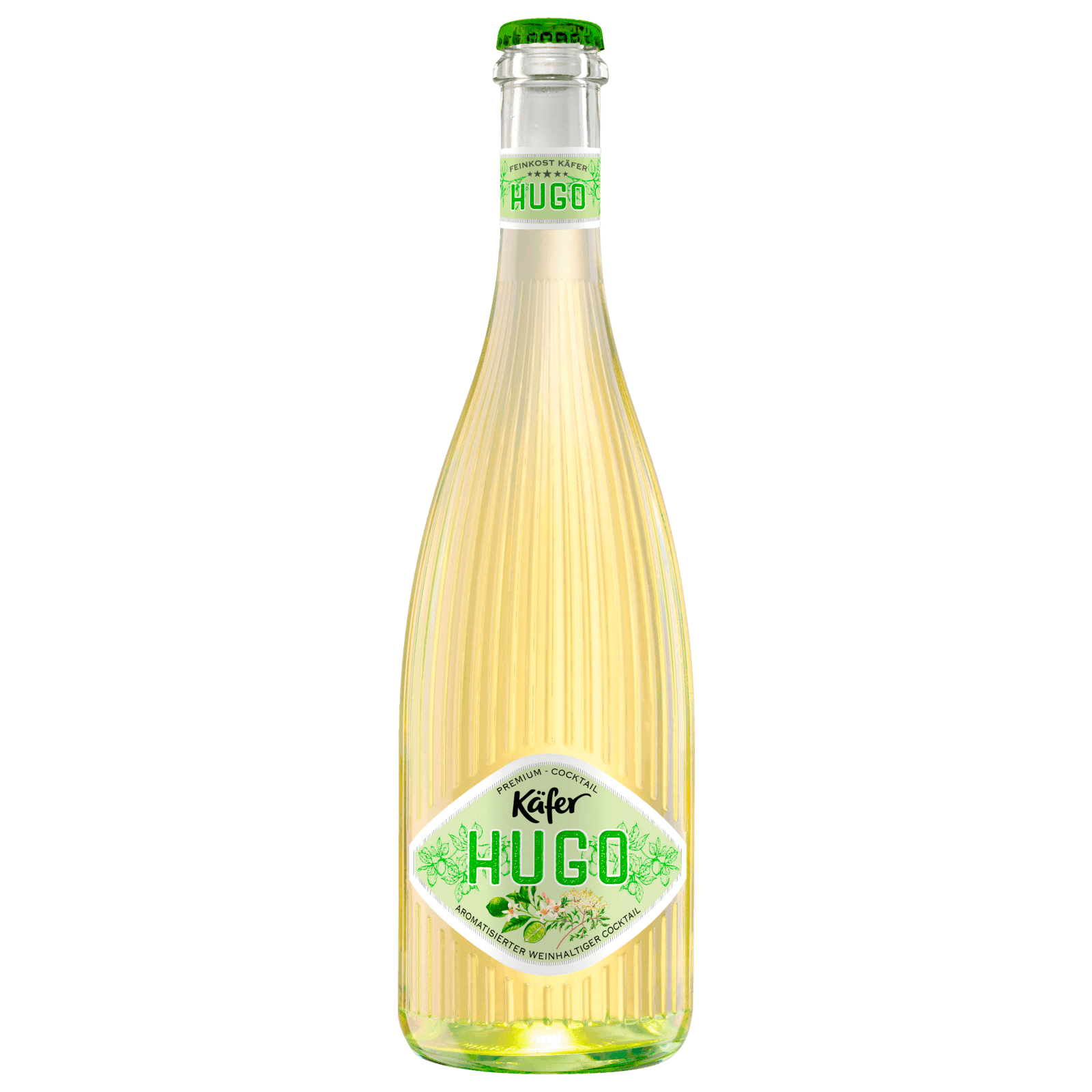 Käfer Hugo Holunderblüte + Limette 0,75l