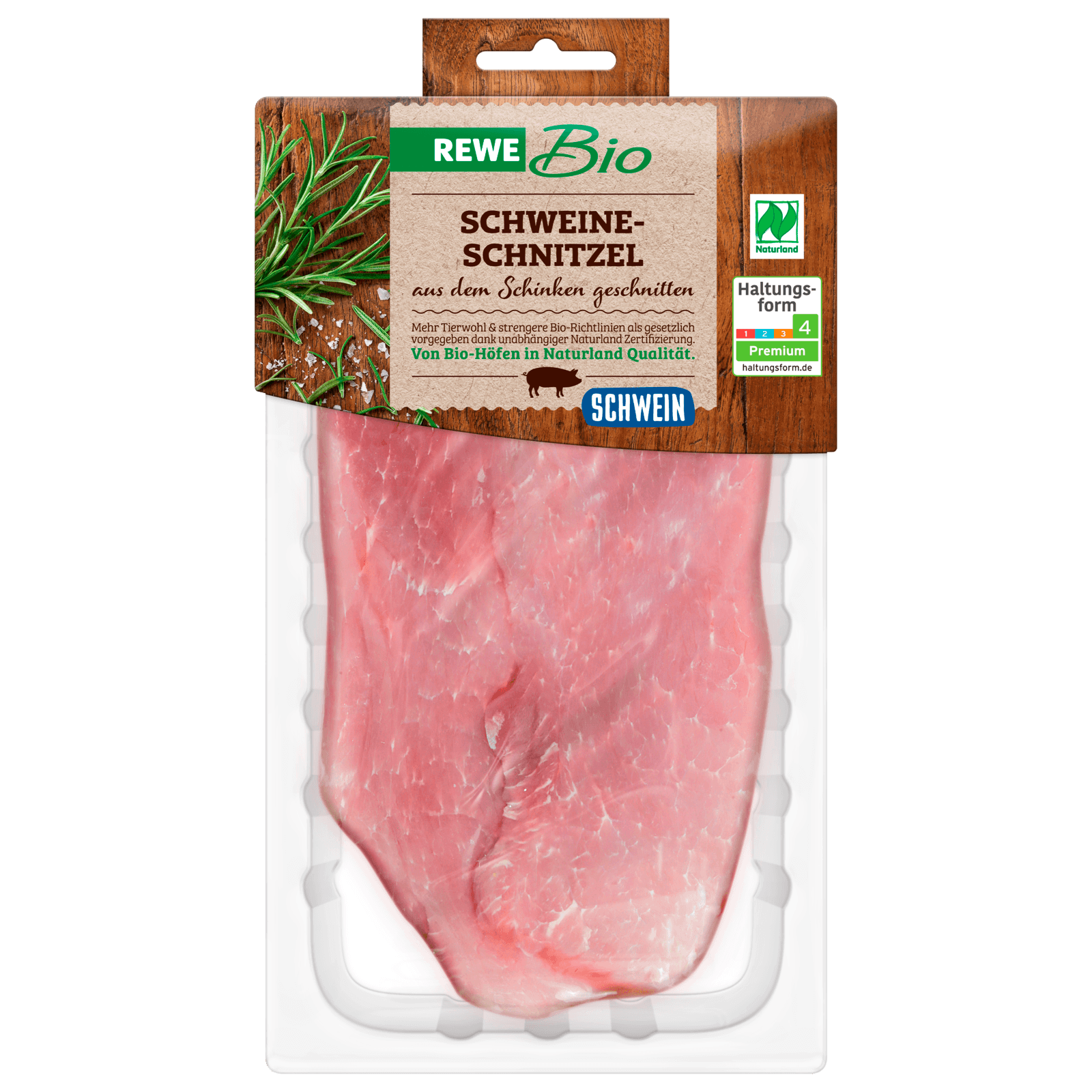 REWE Bio Schweine Schnitzel ca. 300g