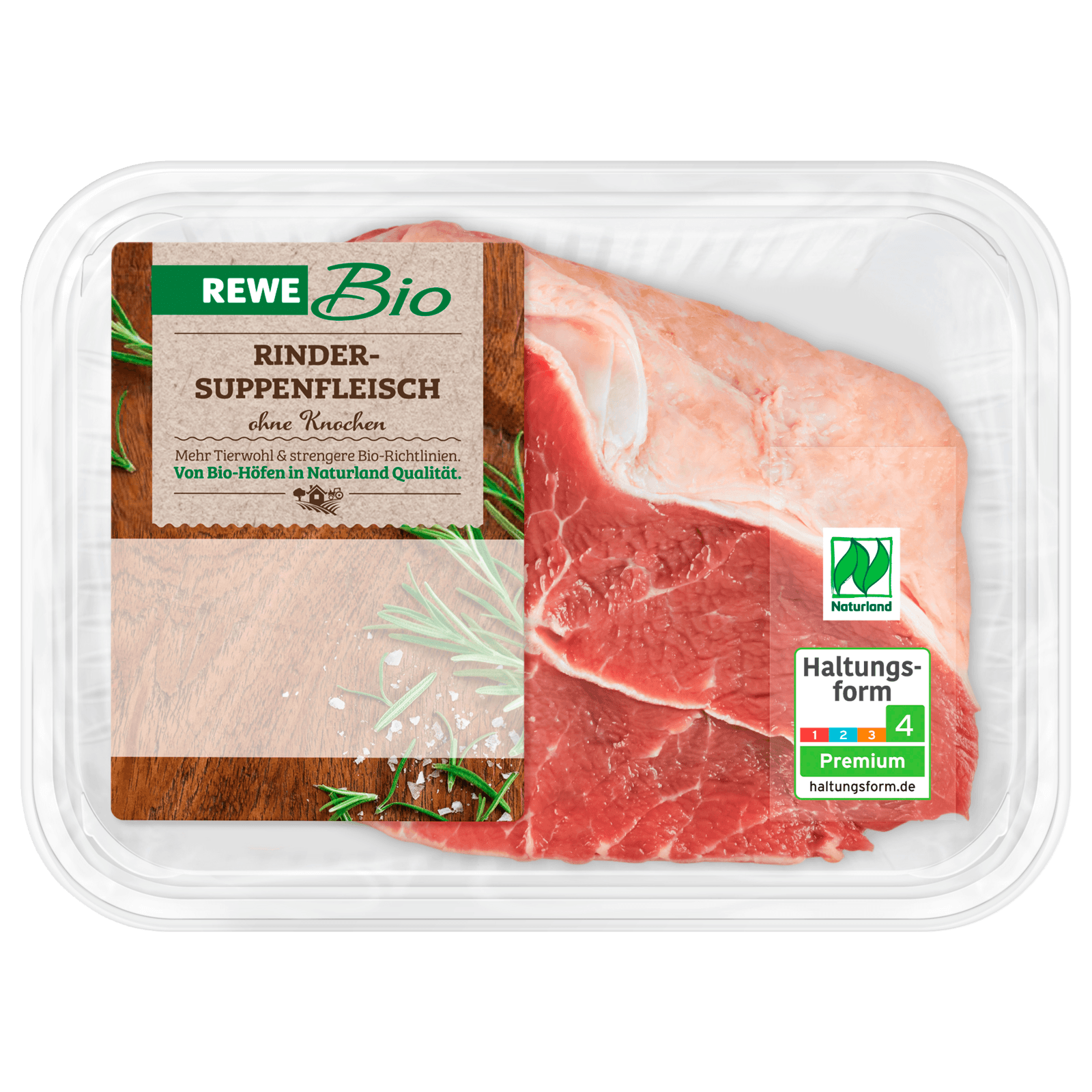 REWE Bio Rinder-Suppenfleisch 400g  für 7.16 EUR