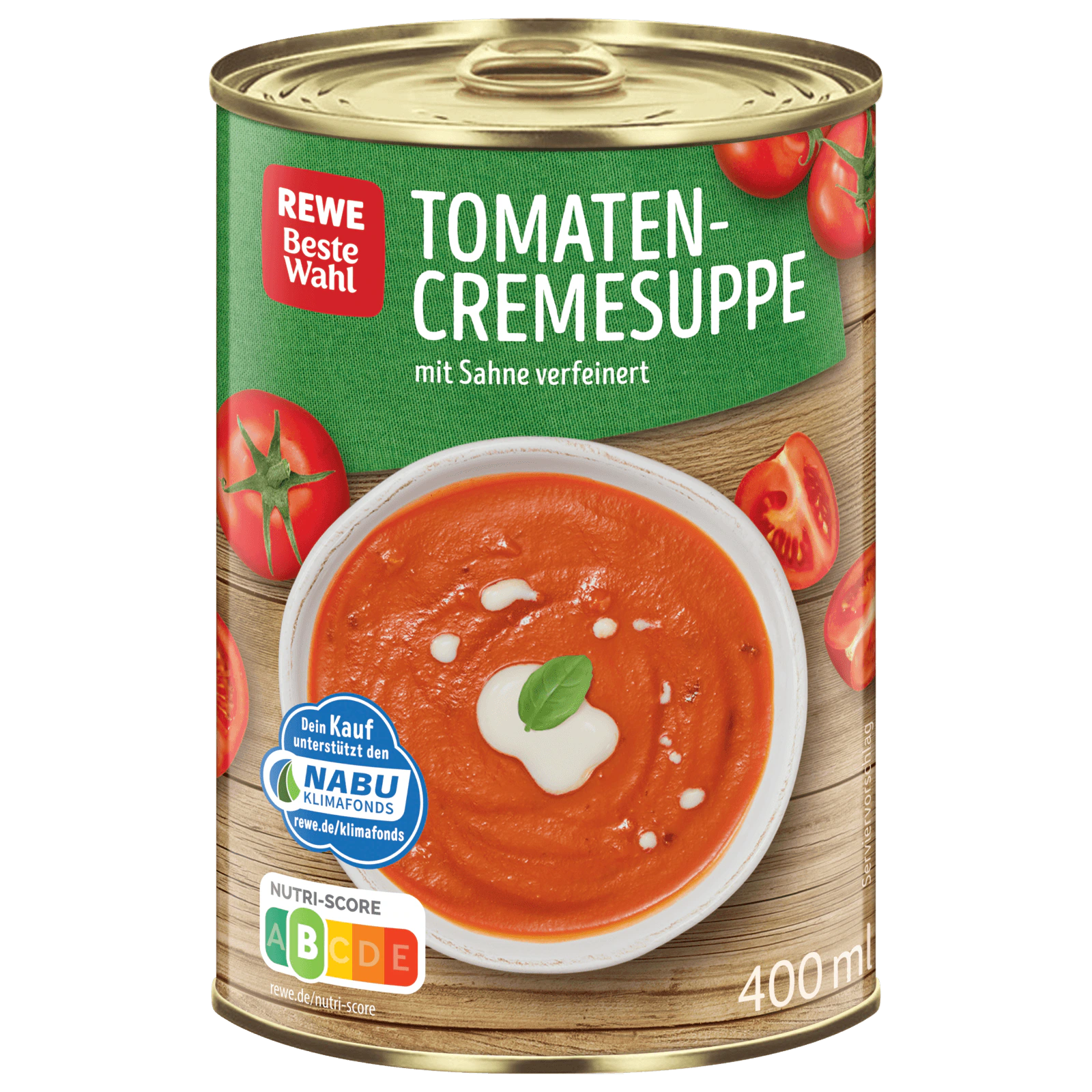 REWE Beste Wahl Tomaten-Cremesuppe 400ml bei REWE online bestellen!