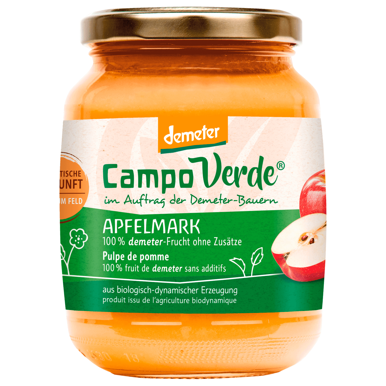 Campo Verde Bio Demeter Apfelmark 720ml