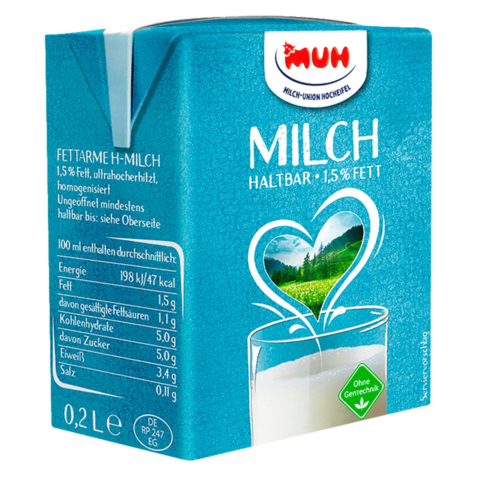 Muh H-Milch 1,5% 200ml  für 0.59 EUR
